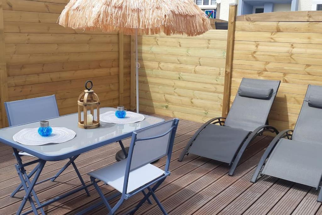 "La Mer Boheme", Patio, Parking Prive, 8 Mn Plage Le Portel Exterior foto